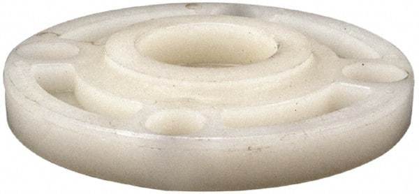 NIBCO - 4" Pipe, 9" OD, PVDF Blind Pipe Flange - Schedule 80, Natural - All Tool & Supply