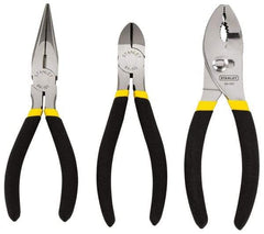 Stanley - 3 Piece Plier Set - Comes in Display Card - All Tool & Supply