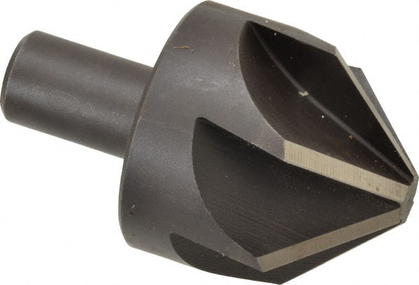 Keo - 2" Head Diam, 3/4" Shank Diam, 6 Flute 90° High Speed Steel Countersink - All Tool & Supply