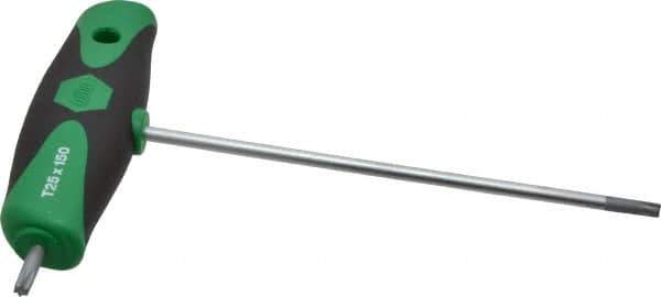 Wiha - T25 Torx Key - T-Handle Cushion Grip, 150mm Length Under Head - All Tool & Supply