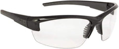 Uvex - Clear Lenses, Framed Safety Glasses - Anti-Fog, Scratch Resistant, Black Frame, Size Universal, Wrap Around - All Tool & Supply