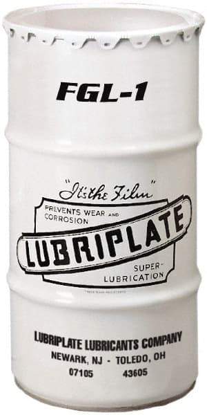 Lubriplate - 120 Lb Drum Aluminum General Purpose Grease - White, Food Grade, 360°F Max Temp, NLGIG 1, - All Tool & Supply