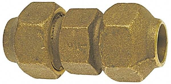 NIBCO - 3/4" Cast Copper Pipe Flared Coupling - FL x FL - All Tool & Supply