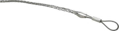 Woodhead Electrical - Flexible Eye, Closed Mesh, Steel Wire Pulling Grip - 12-3/4" Mesh, 1/2 to 0.61" Cable Diam - All Tool & Supply