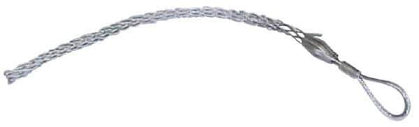 Woodhead Electrical - Flexible Eye, Closed Mesh, Steel Wire Pulling Grip - 20" Mesh, 1-1/2 to 1.74" Cable Diam - All Tool & Supply