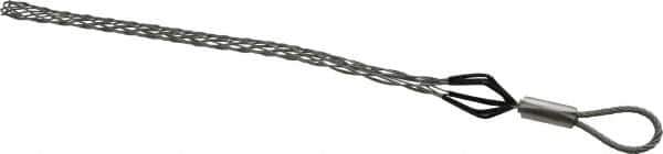 Woodhead Electrical - Flexible Eye, Closed Mesh, Steel Wire Pulling Grip - 10" Mesh, 3/4 to 0.99" Cable Diam - All Tool & Supply