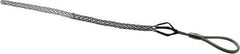 Woodhead Electrical - Flexible Eye, Closed Mesh, Steel Wire Pulling Grip - 12" Mesh, 0.37 to 0.49" Cable Diam - All Tool & Supply