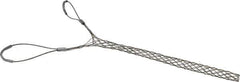 Woodhead Electrical - Double Eye, Closed Mesh, Bronze Wire Pulling Grip - 14" Mesh, 3/4 to 0.99" Cable Diam - All Tool & Supply