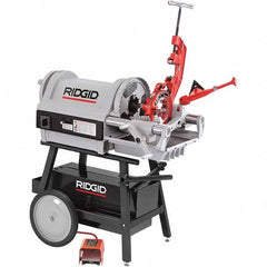 Ridgid - Pipe Threading Machines Maximum Pipe Size Capacity (mm): 100.00 Maximum Pipe Size Capacity (Inch): 4 - All Tool & Supply