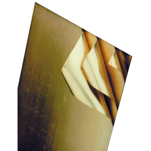 .125X8X24 LAMINATED BRASS - Exact Industrial Supply