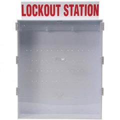 Brady - Empty Polystyrene/Acrylic Lockout Device & Tag Station - All Tool & Supply