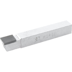 ‎C8 883E (C-2) Grade Brazed Tool Bit - 1/2 × 1/2 × 3-1/2″ OAL - Morse Cutting Tools List #4130 Series/List #4130 - All Tool & Supply