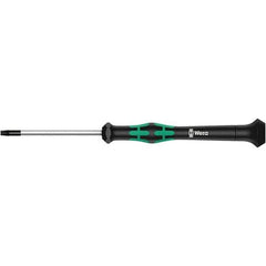 Wera - T3 Torx Driver - 1-37/64" Blade Length, 137mm OAL, Ergonomic Handle - All Tool & Supply