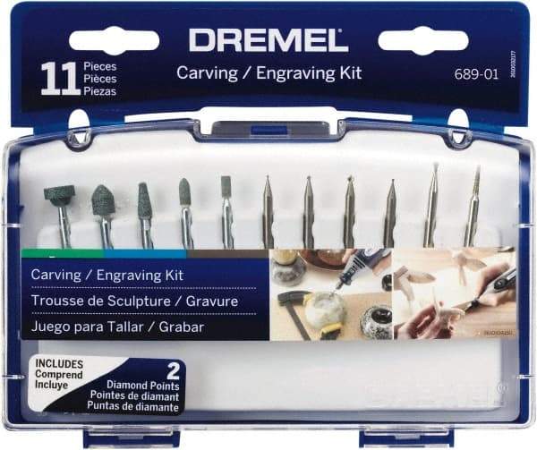 Dremel - Stainless Steel Etcher & Engraver Accessory Kit - For Use with Rotary Tools - All Tool & Supply