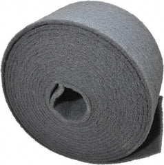 Norton - 30' Long x 6" Wide Nonwoven Roll - Very Fine Grade, Gray, Silicon Carbide - All Tool & Supply