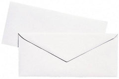 UNIVERSAL - 9-1/2" Long x 4-1/8" Wide Gummed Flap Plain White Envelope with Window - 24 Lb Paper Weight - All Tool & Supply