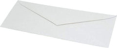 UNIVERSAL - 9-1/2" Long x 4-1/8" Wide Gummed Flap Plain White Envelope - 24 Lb Paper Weight - All Tool & Supply