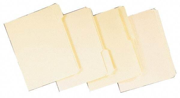 UNIVERSAL - 8-1/2 x 11" 8 Tabs, Clear Plastic Reinforced Binder Holes, Economy Tab Dividers - White - All Tool & Supply