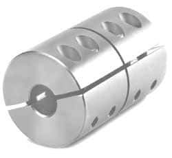 Climax Metal Products - 1" Inside x 3-1/4" Outside Diam, Machinable Rigid Coupling - No Keyway - 4-7/8" Long - All Tool & Supply