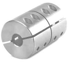 Climax Metal Products - 1/2" Inside x 2" Outside Diam, Machinable Rigid Coupling - No Keyway - 3" Long - All Tool & Supply