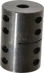 Climax Metal Products - 3/4" Inside x 2-1/2" Outside Diam, Machinable Rigid Coupling - No Keyway - 3-3/4" Long - All Tool & Supply