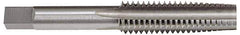 Hertel - 1-3/8 - 12 UNF 3B 6 Flute Bright Finish High Speed Steel Straight Flute Standard Hand Tap - Taper, Right Hand Thread, 6-1/16" OAL, H4 Limit - All Tool & Supply