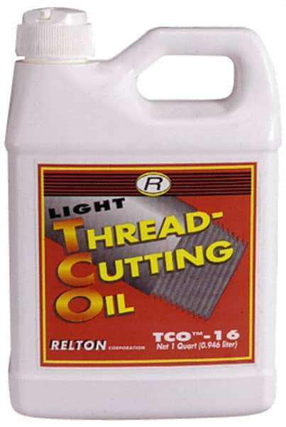 Relton - TCO-14, 55 Gal Drum Tapping Fluid - Straight Oil, For Thread Smoothing - All Tool & Supply