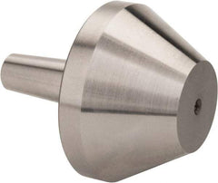 Riten - 2MT & 3MT Taper, 7/8 to 1-3/4" Point Diam, Hardened Tool Steel Lathe Bull Nose Point - 1-3/16" OAL - All Tool & Supply