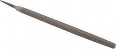 Value Collection - 14" Long, Second Cut, Square American-Pattern File - Double Cut, Tang - All Tool & Supply