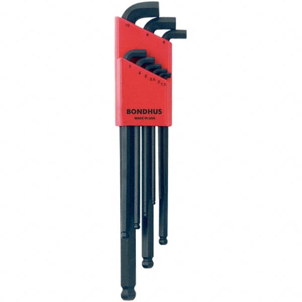 Bondhus - Hex Key Sets Tool Type: Ball End Handle Type: L-Key Long Arm - All Tool & Supply