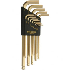 Bondhus - Hex Key Sets Tool Type: Ball End Handle Type: L-Key Long Arm - All Tool & Supply