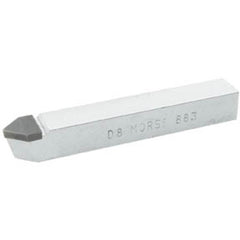 ‎D8 370E (C-5) Grade Brazed Tool Bit - 1/2 × 1/2 × 3-1/2″ OAL - Morse Cutting Tools List #4140 Series/List #4140 - All Tool & Supply