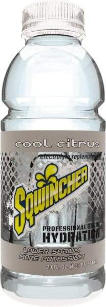 Sqwincher - 20 oz Bottle Cool Citrus Activity Drink - Ready-to-Drink - All Tool & Supply