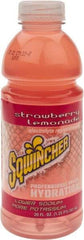 Sqwincher - 20 oz Bottle Strawberry Lemonade Activity Drink - Ready-to-Drink - All Tool & Supply