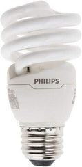 Philips - 13 Watt Fluorescent Residential/Office Medium Screw Lamp - 4,100°K Color Temp, 900 Lumens, 120 Volts, EL/mDT, 10,000 hr Avg Life - All Tool & Supply