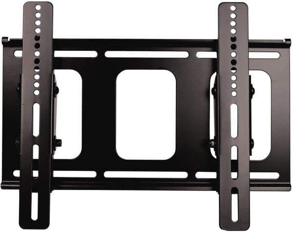 Video Mount - Flat Panel Tilt Mount For 27 to 42 Inch LCD Monitor - Black, 100 Lbs. Load Capacity, 15° Max Tilt Angle, Wall Mount Tilting - All Tool & Supply