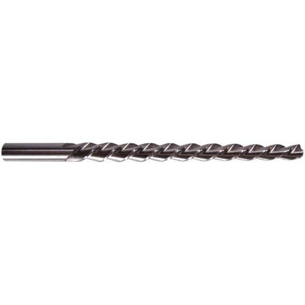 Alvord Polk - #7 Pin, 27/64" Diam, 0.3297" Small End, 0.4062" Diam Straight Shank, 4-7/16" Flute, Taper Pin Reamer - All Tool & Supply