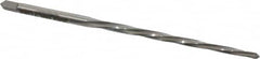 Alvord Polk - 2mm Pin, 0.1127" Diam, 0.0748" Small End, 1/8" Diam Straight Shank, 1.889" Flute, Taper Pin Reamer - All Tool & Supply