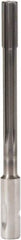 Seco - 6.33mm Solid Carbide 6 Flute Chucking Reamer - Straight Flute, 10mm Straight Shank, 83mm Flute Length, 115mm OAL - All Tool & Supply