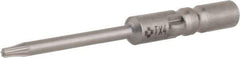 Wera - 4mm Drive, Torx Precision Screwdriver Bit - 1-9/16" OAL - All Tool & Supply