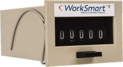 Value Collection - 5 Digit Mechanical Display Electromechanical Counter - Manual Reset - All Tool & Supply