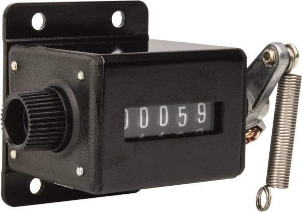 Value Collection - 5 Digit Mechanical Display Stroke Counter - Manual Reset - All Tool & Supply