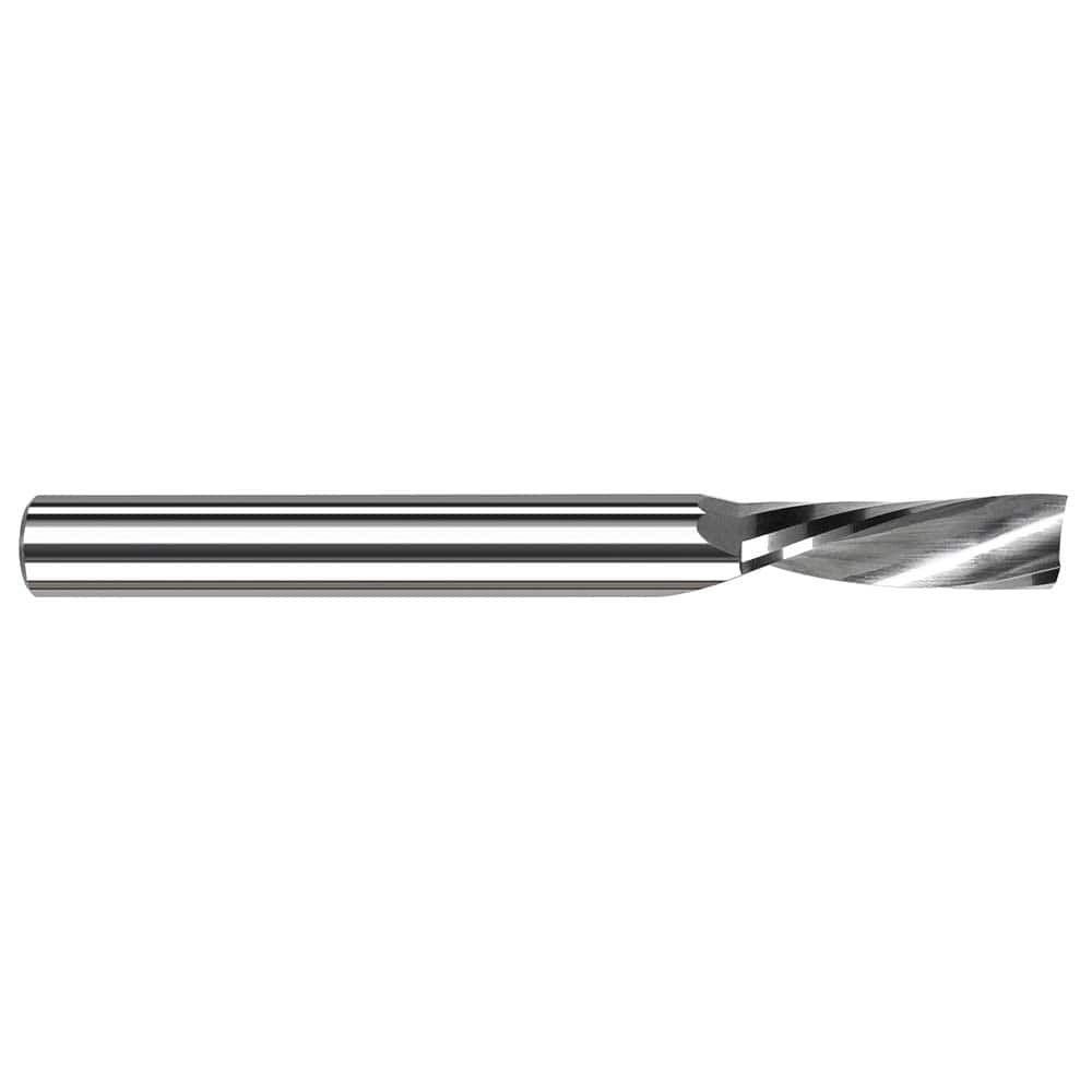 Harvey Tool - 1/4", 3/4" LOC, 1/4" Shank Diam, 2-1/2" OAL, 1 Flute Solid Carbide Square End Mill - Exact Industrial Supply