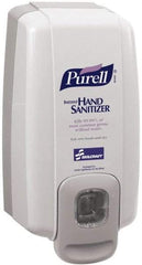 Ability One - 1000 mL Liquid Hand Sanitizer Dispenser - Plastic, Hanging, Gray - All Tool & Supply