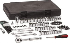 GearWrench - 88 Piece 1/4 & 3/8" Drive Mechanic's Tool Set - Comes in Blow Molded Case - All Tool & Supply