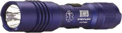 Streamlight - White LED Bulb, 50 Lumens, Industrial/Tactical Flashlight - Blue Aluminum Body, 1 AA Alkaline Battery Included - All Tool & Supply