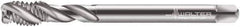 Walter-Prototyp - M36x4.00 Metric 4 Flute 6H Modified Bottoming Spiral Flute Tap - Cobalt, Bright Finish, 200mm OAL, Right Hand Flute, Right Hand Thread, Series 7056770 - All Tool & Supply