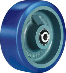 Hamilton - 6 Inch Diameter x 1-1/2 Inch Wide, Polyurethane on Cast Iron Caster Wheel - 680 Lb. Capacity, 2 Inch Hub Length, 1/2 Inch Axle Diameter, Sealed Precision Ball Bearing - All Tool & Supply