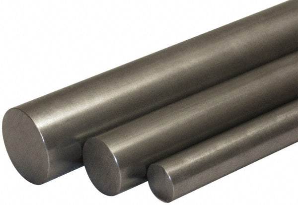 Value Collection - 10" Diam x 3' Long, 1018 Steel Round Rod - Cold Finish, Mill, Low Carbon Steel - All Tool & Supply