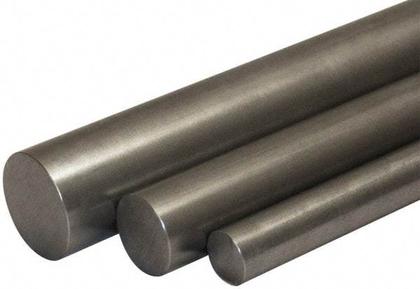 Made in USA - 1-1/2" Diam x 6' Long, 8620 Steel Round Rod - Cold Finish, Cold Finished, Steel - All Tool & Supply